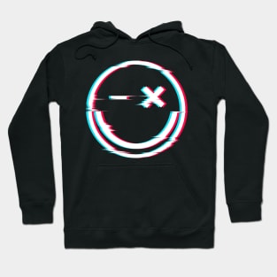 Happy Face Glitch Smile Hoodie
